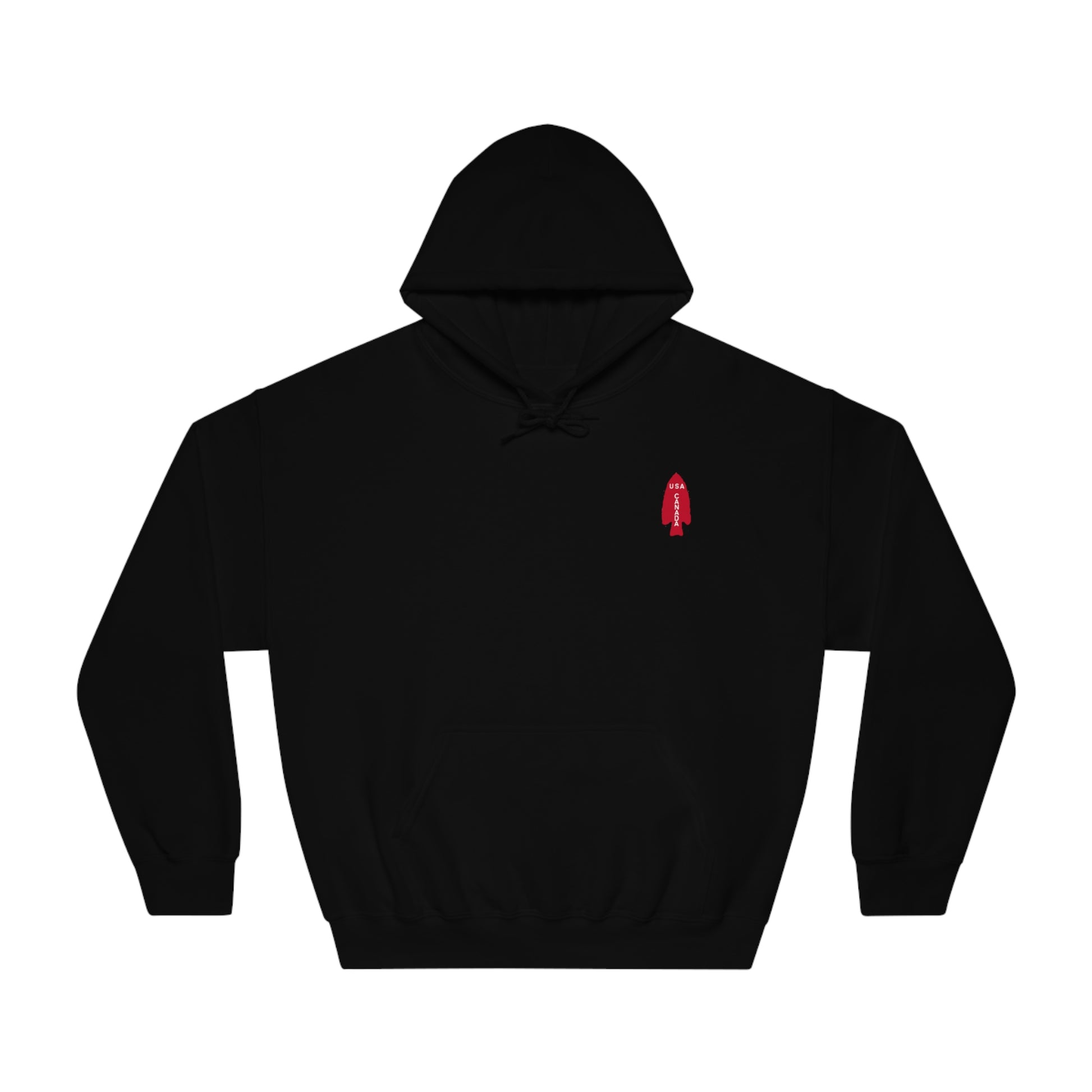 USA/Canada Unisex DryBlend® Hooded Sweatshirt