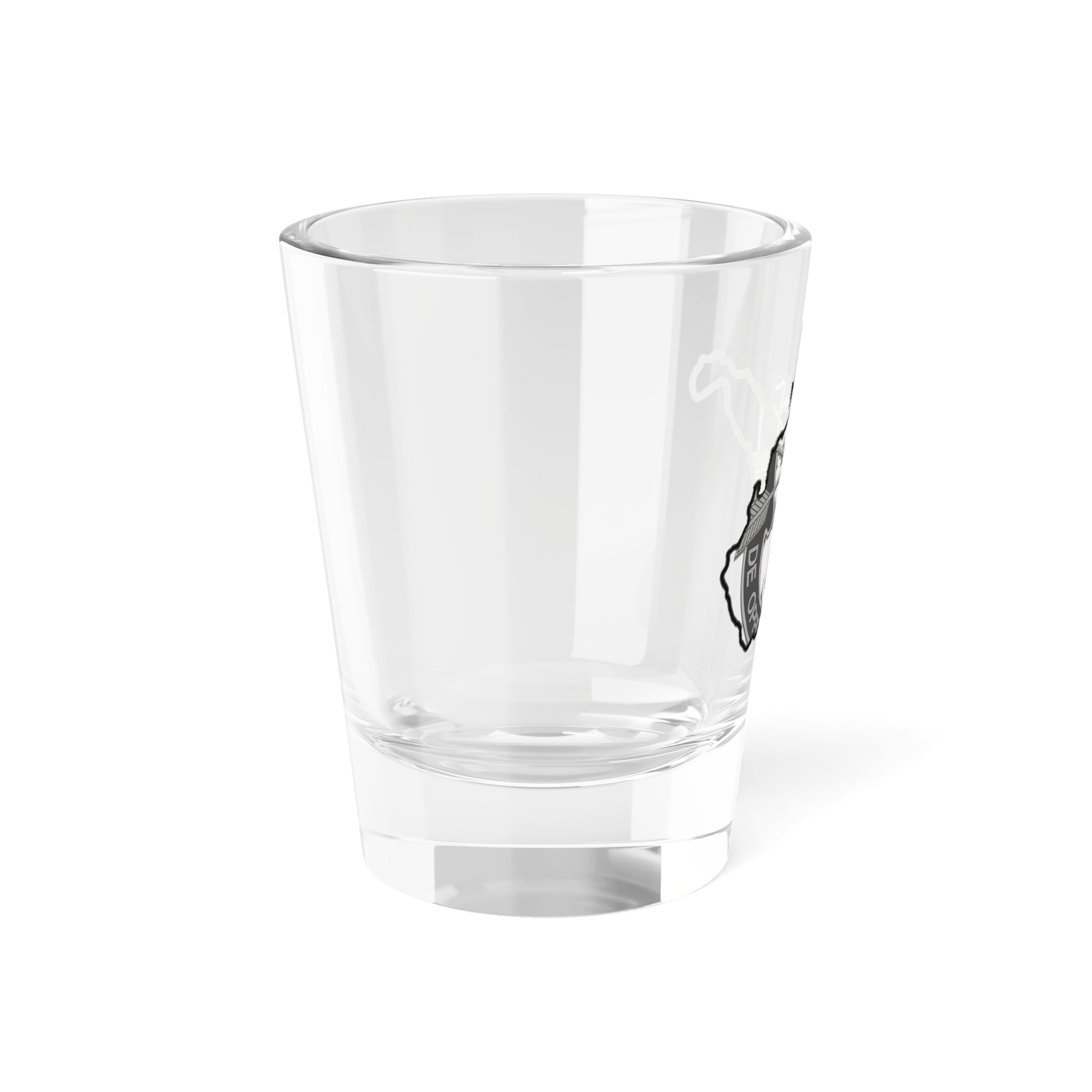 WV Crest Shot Glass, 1.5oz