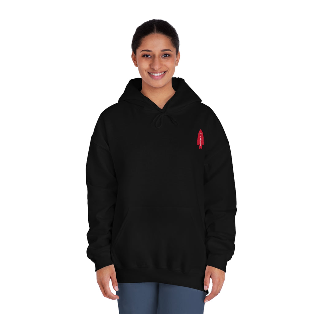USA/Canada Unisex DryBlend® Hooded Sweatshirt