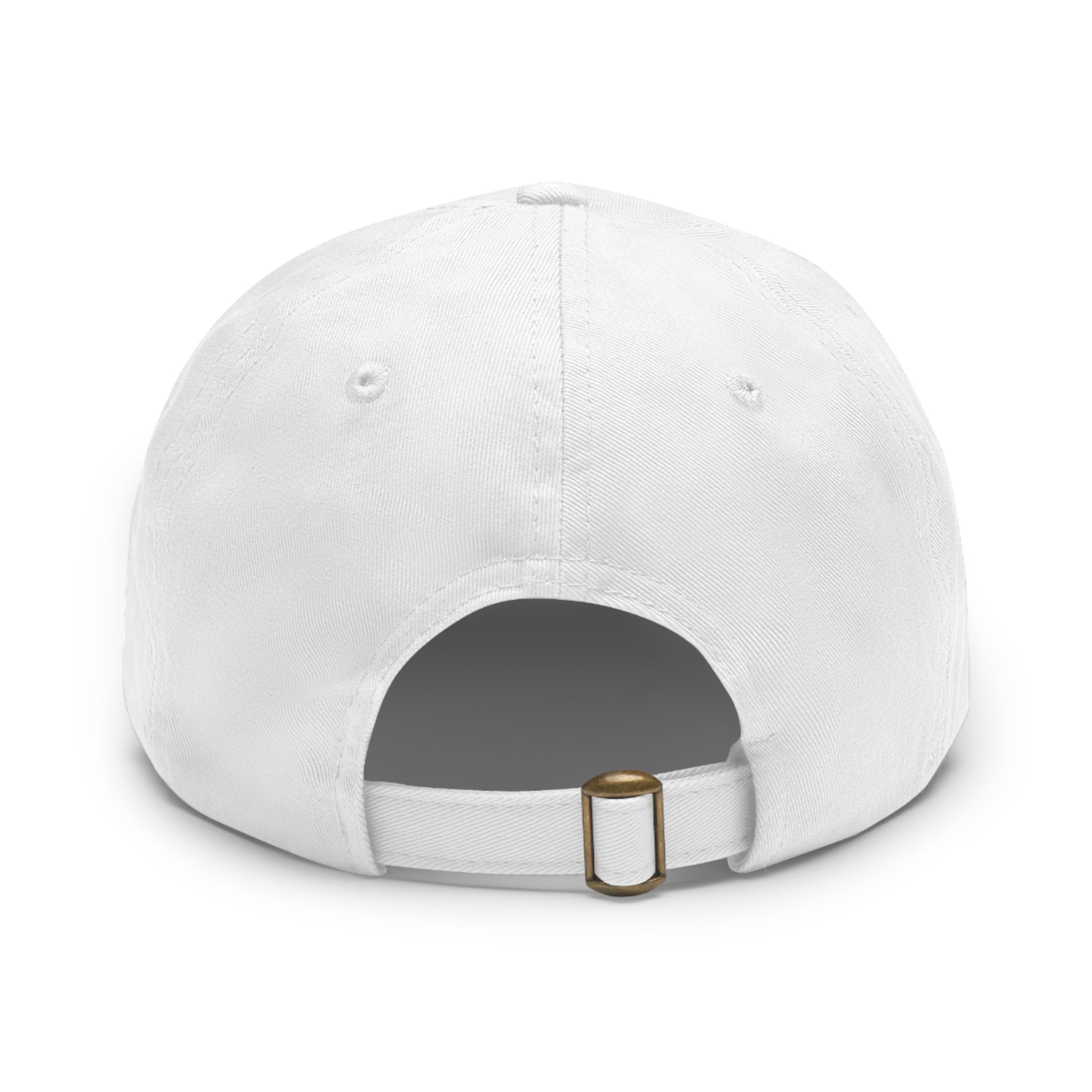 WV Crest Dad Hat with Leather Patch (Rectangle)