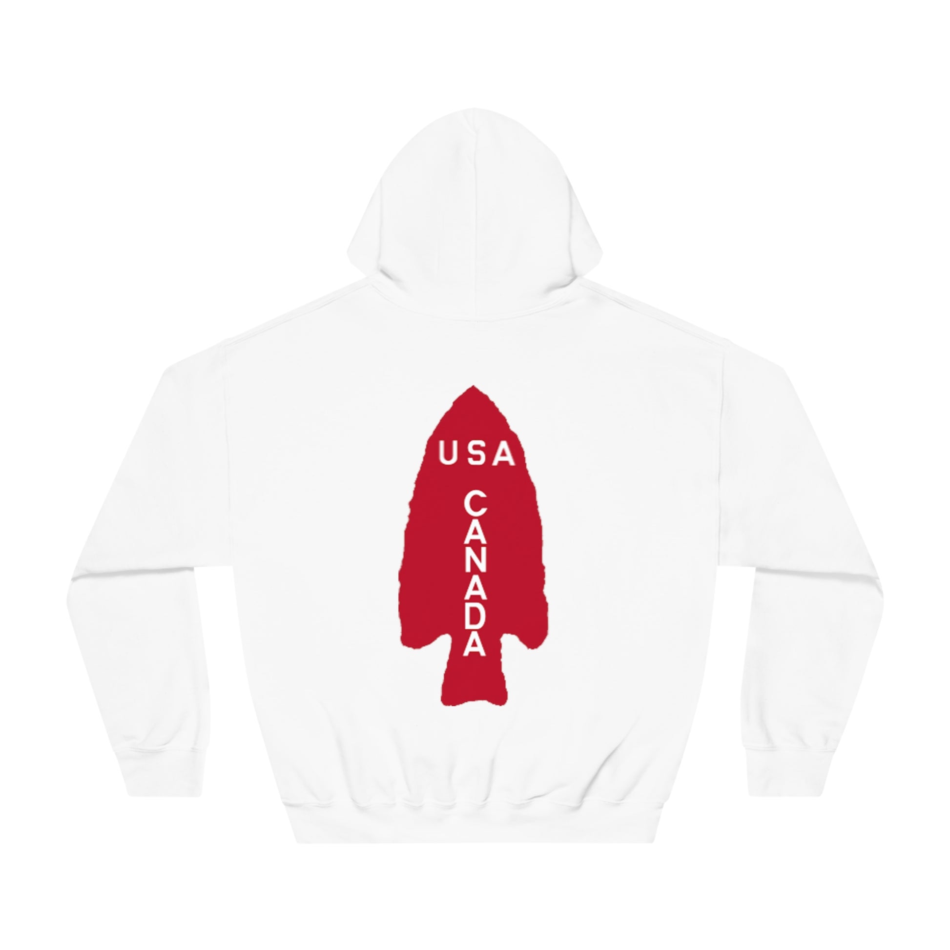 USA/Canada Unisex DryBlend® Hooded Sweatshirt