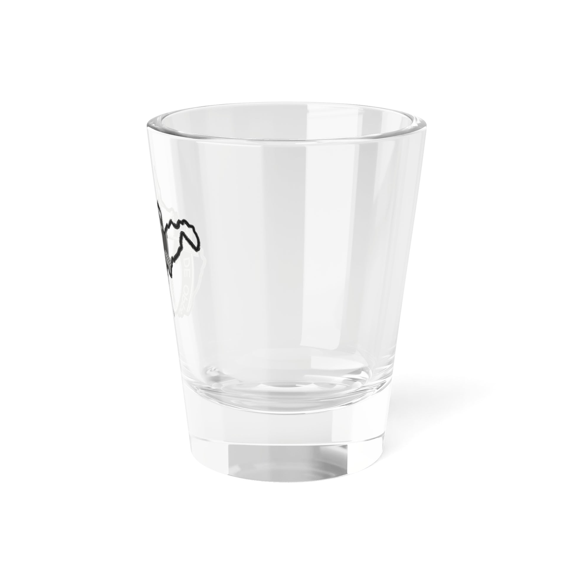 WV Crest Shot Glass, 1.5oz