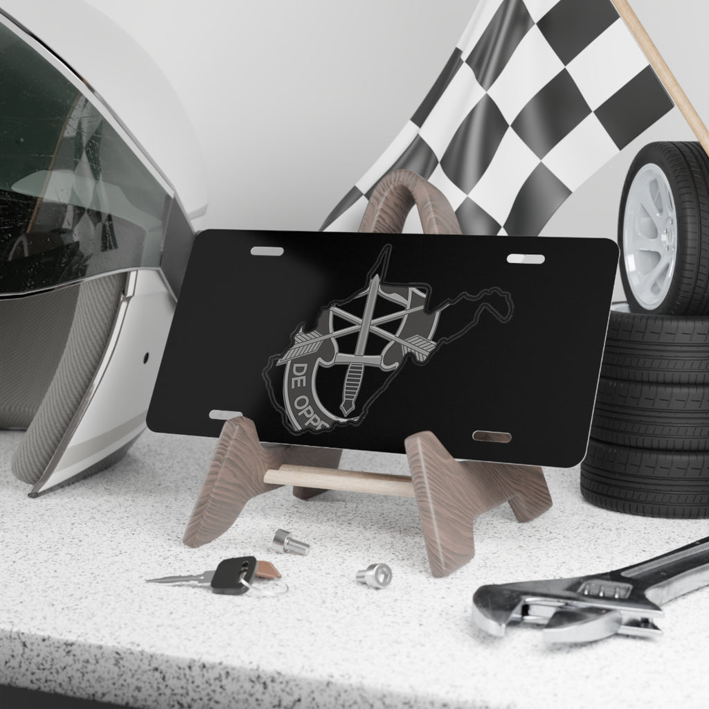 WV Crest Vanity Plate