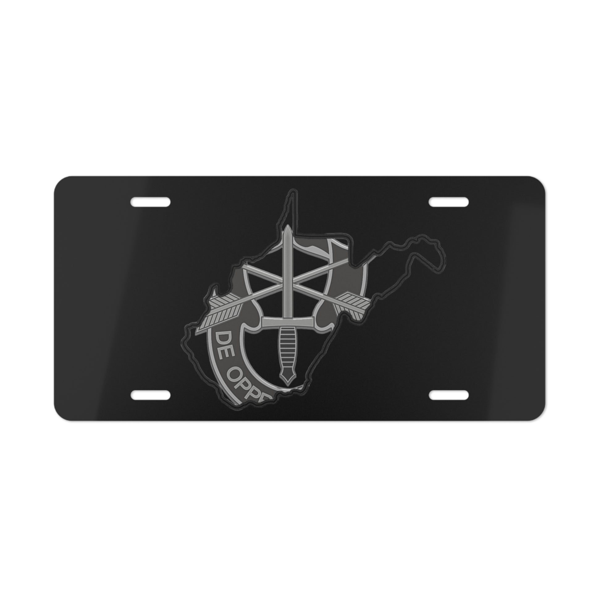 WV Crest Vanity Plate