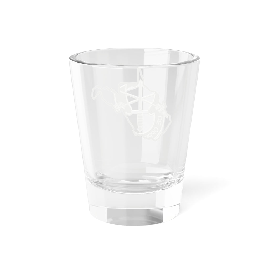 WV Crest Shot Glass, 1.5oz
