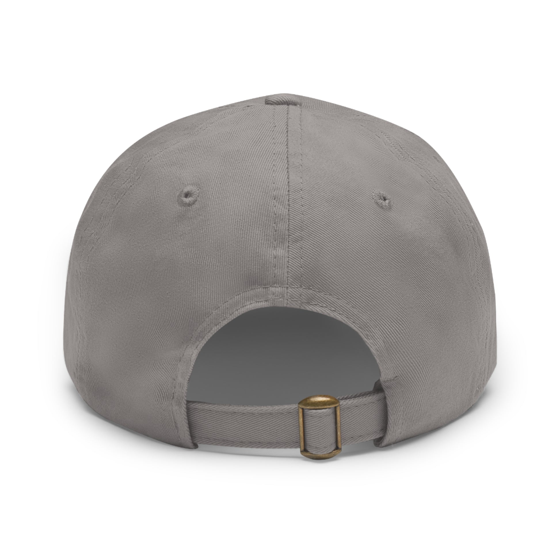 WV Crest Dad Hat with Leather Patch (Rectangle)