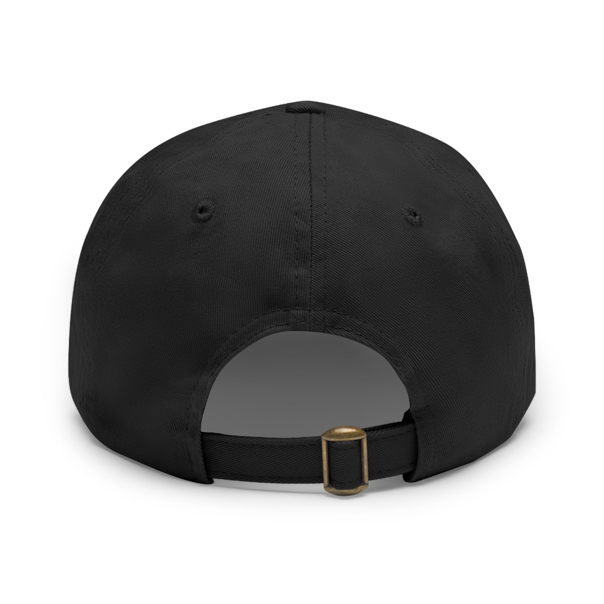 WV Crest Dad Hat with Leather Patch (Rectangle)