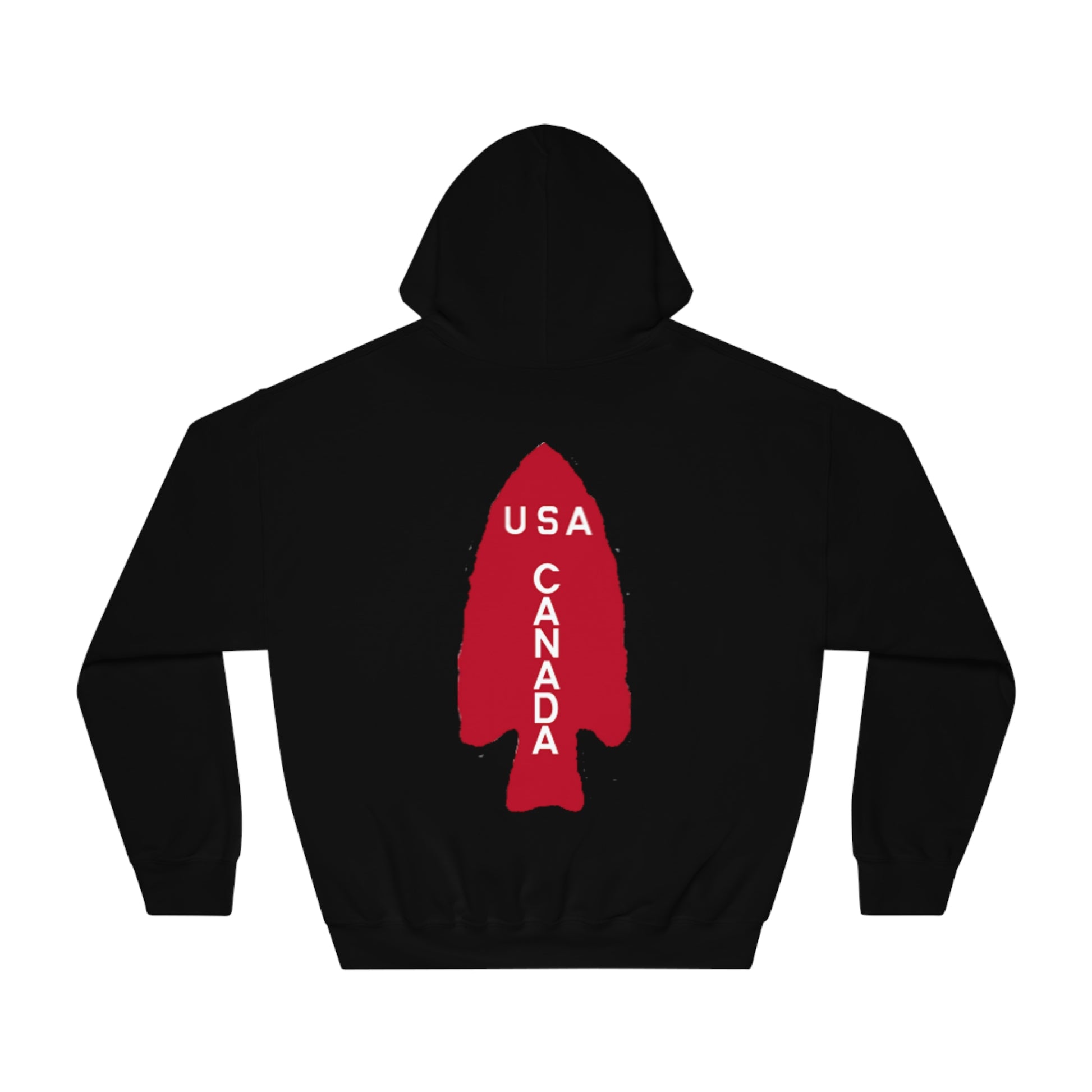 USA/Canada Unisex DryBlend® Hooded Sweatshirt