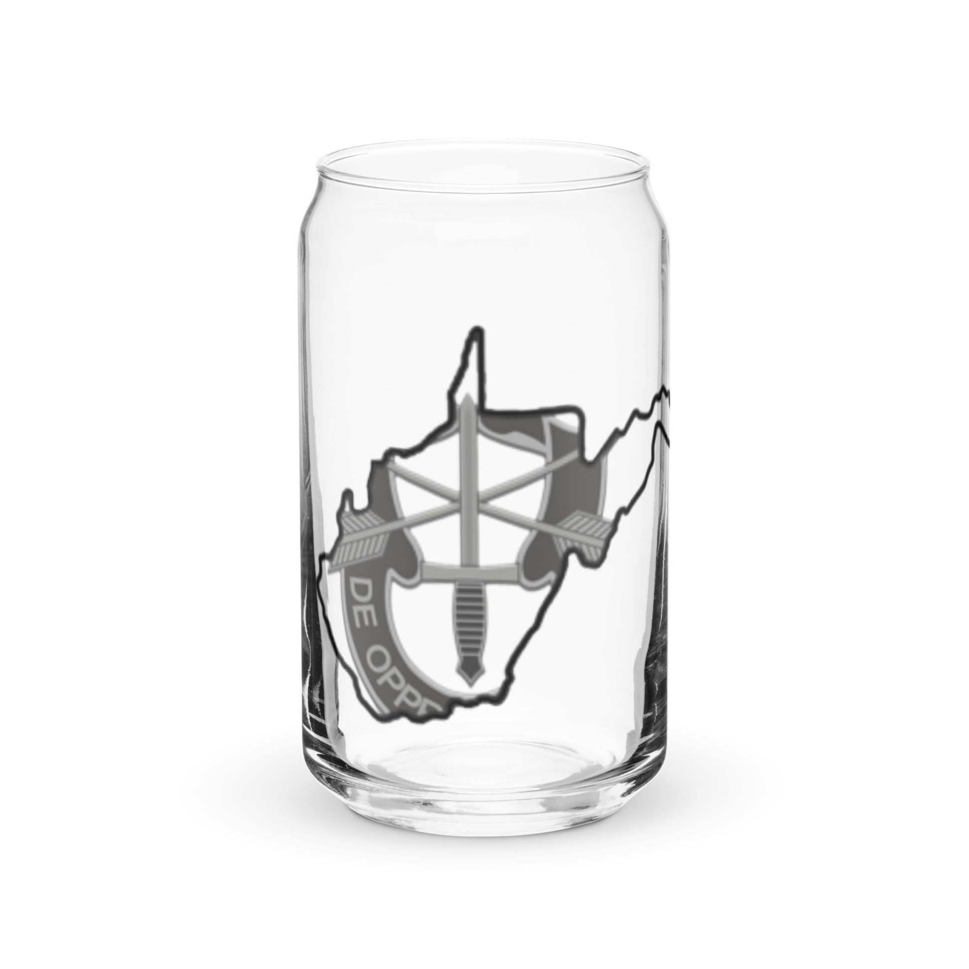 Can-shaped glass