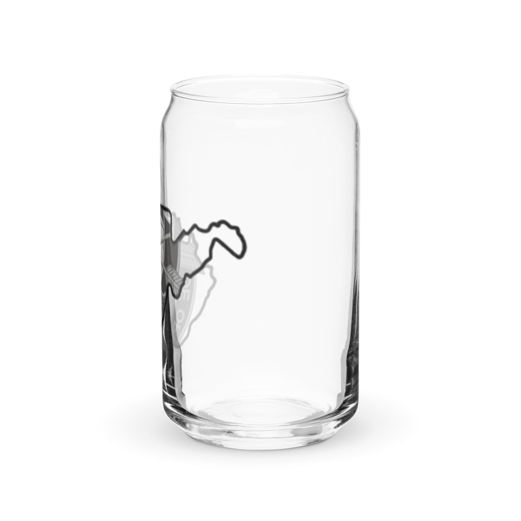 Can-shaped glass