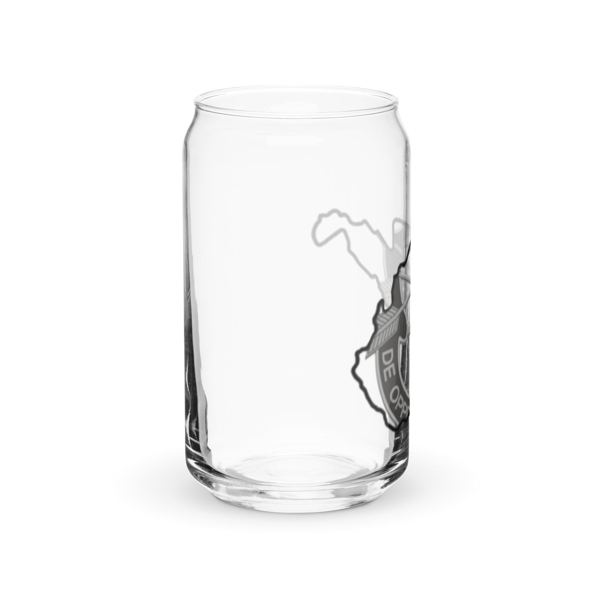 Can-shaped glass