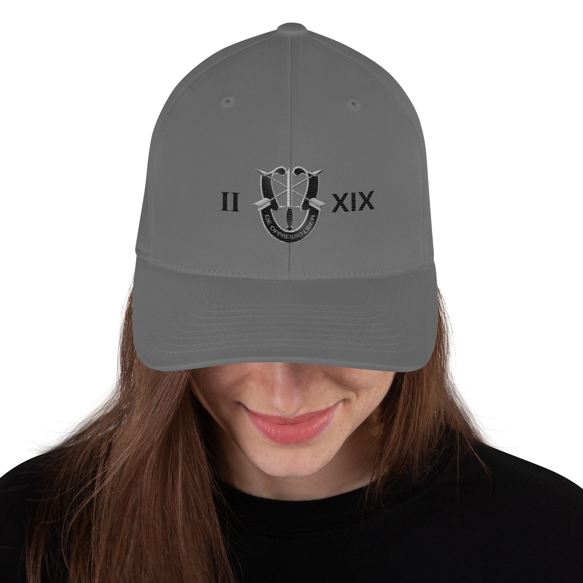 2-19 Crest hat Structured Twill Cap