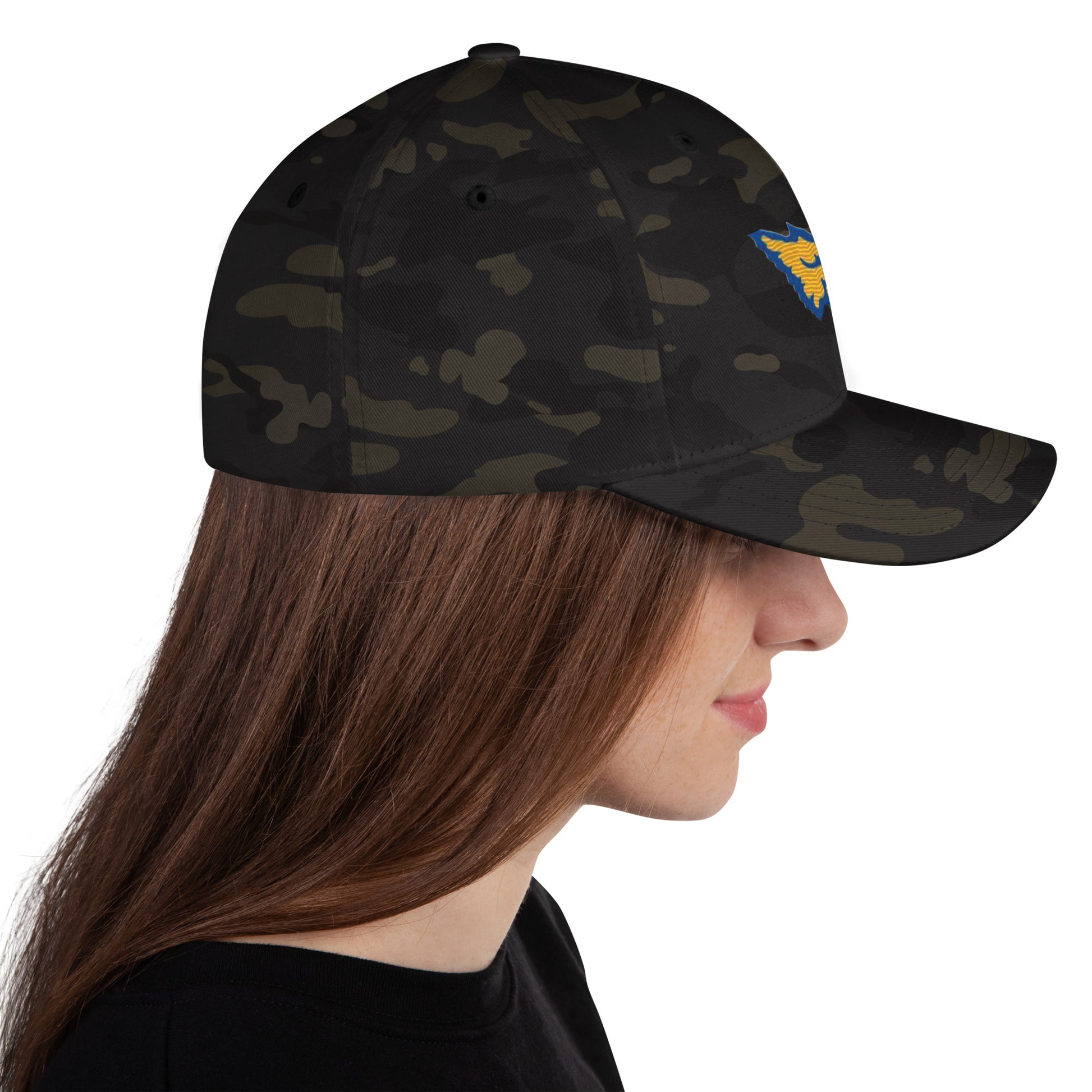 Faith Flames Structured Twill Cap