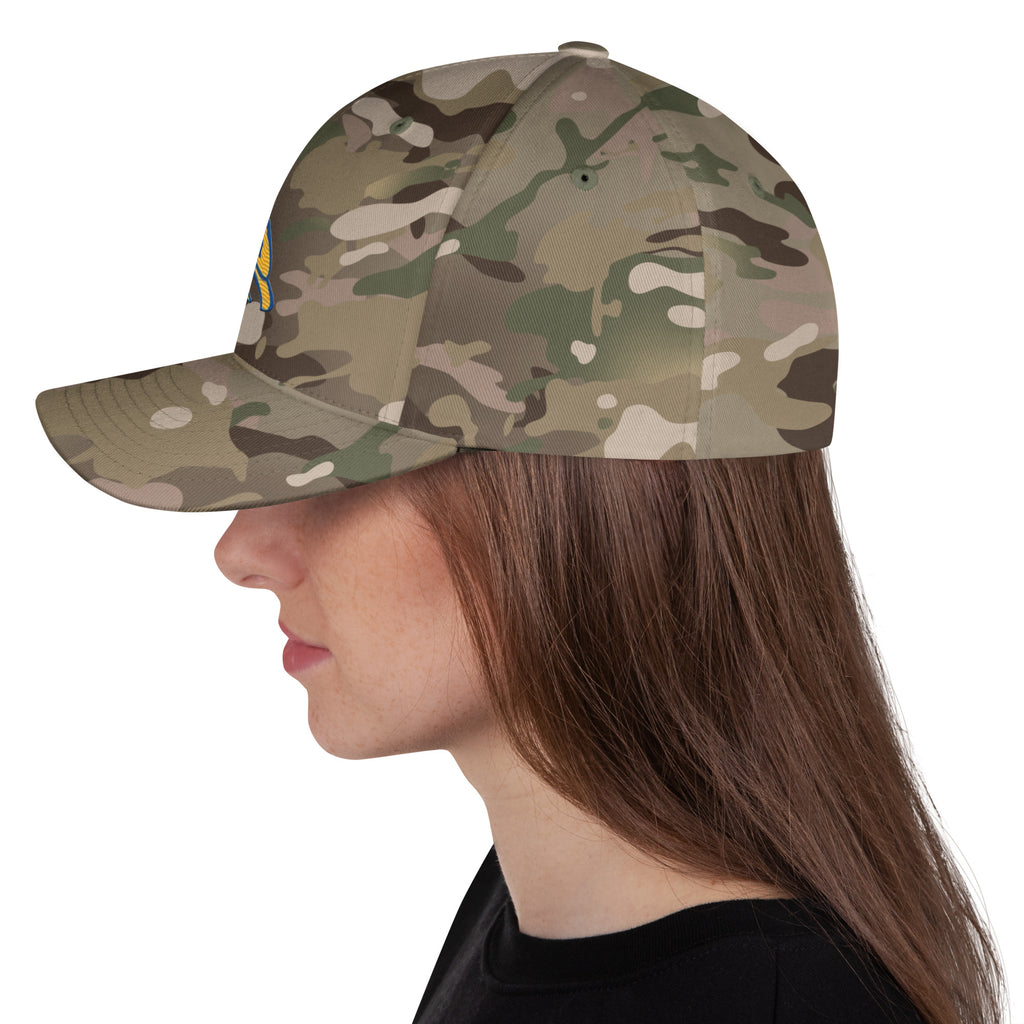 Faith Flames Structured Twill Cap