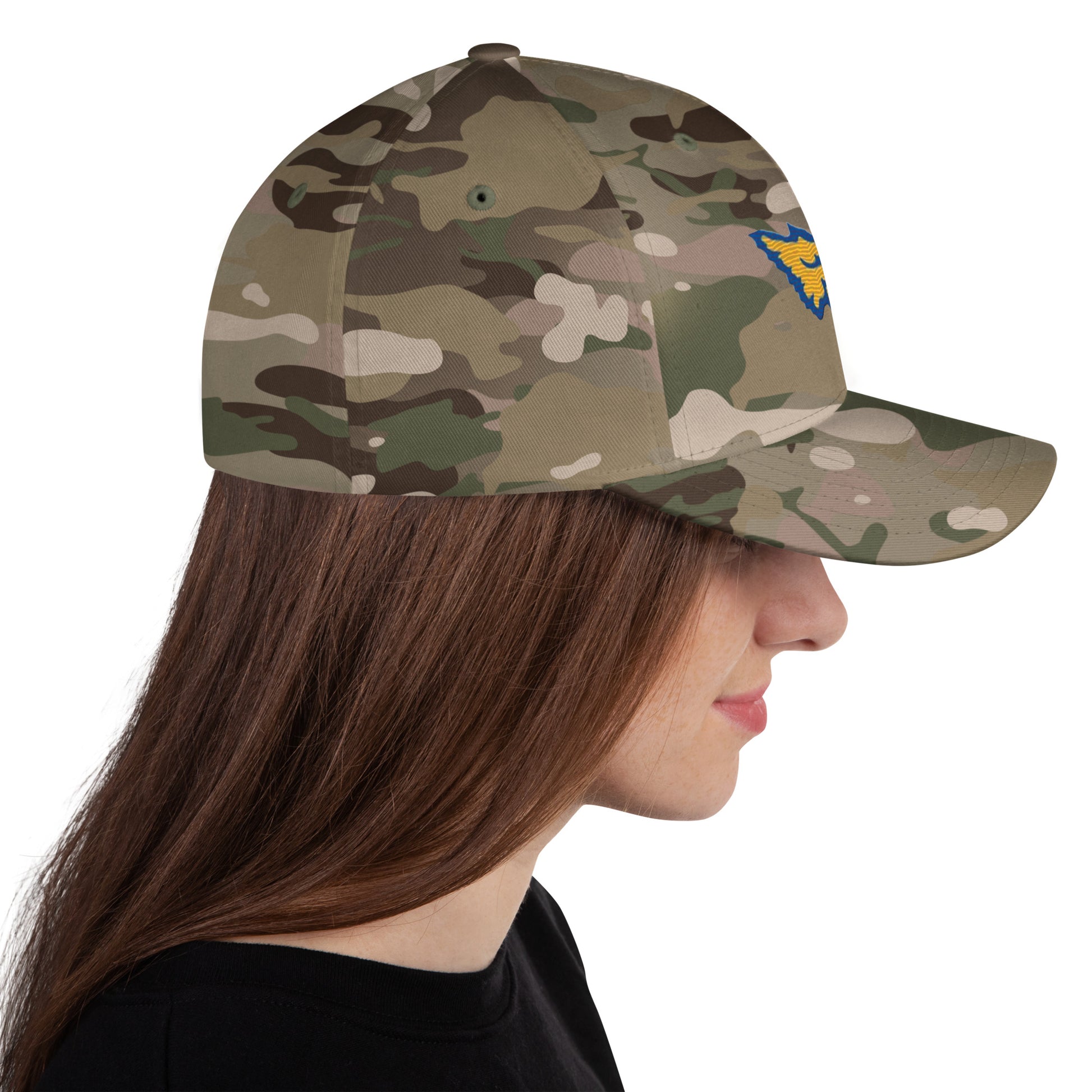 Faith Flames Structured Twill Cap