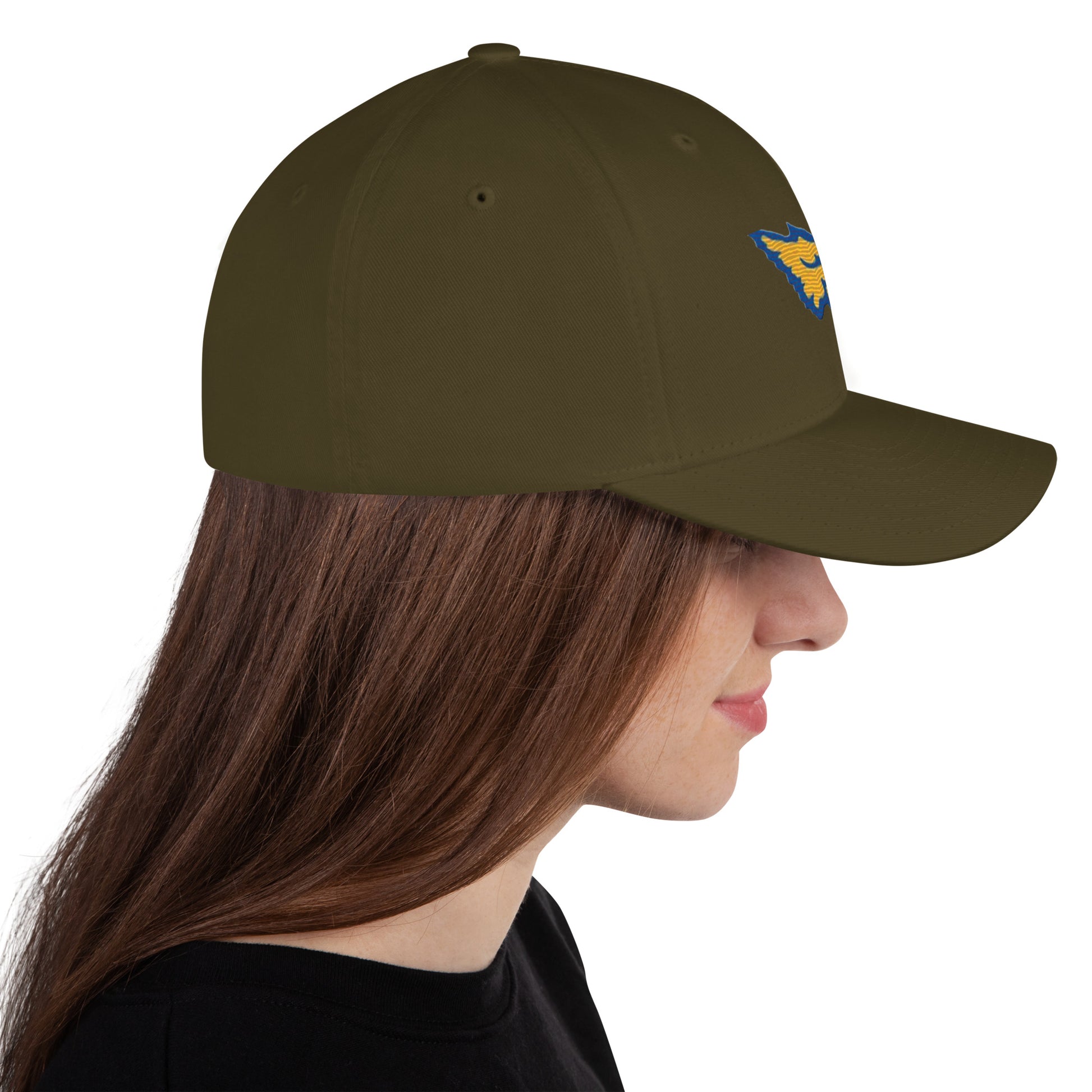 Faith Flames Structured Twill Cap