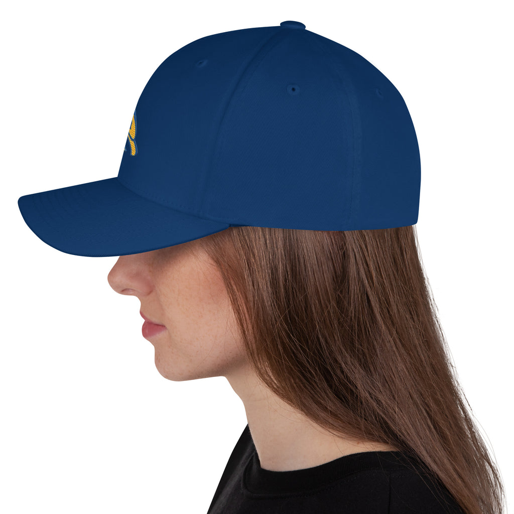 Faith Flames Structured Twill Cap