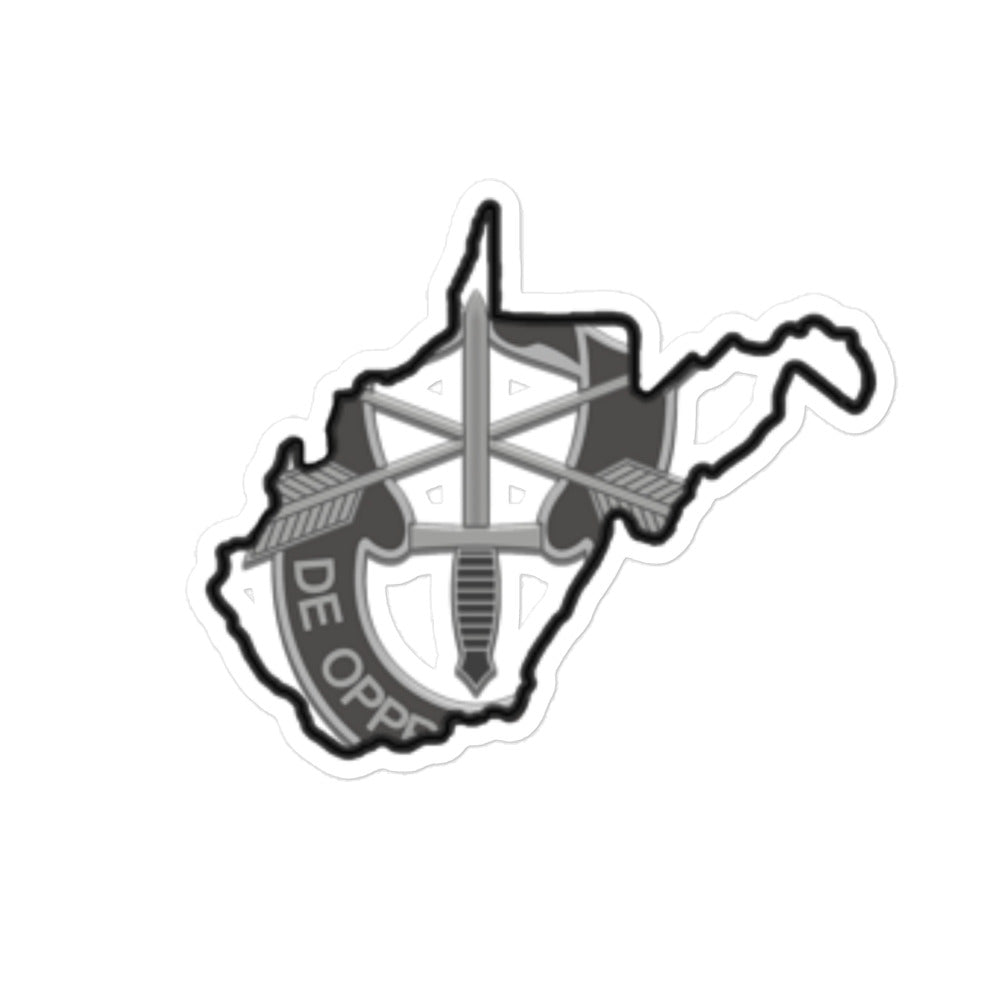 WV Crest Sticker