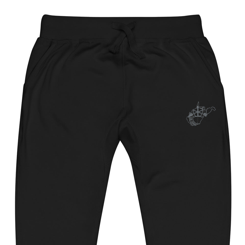 2-19 WV Crest Unisex fleece sweatpants