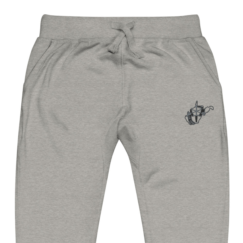 2-19 WV Crest Unisex fleece sweatpants