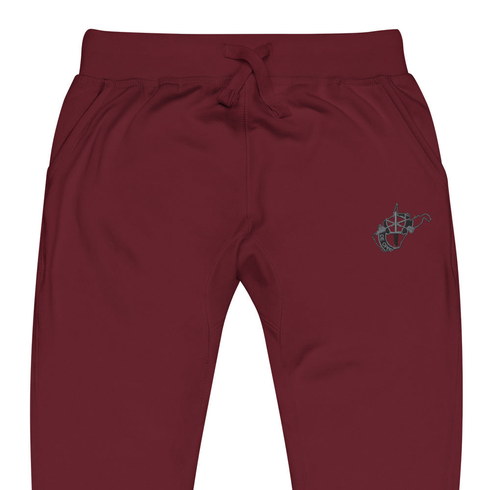 2-19 WV Crest Unisex fleece sweatpants