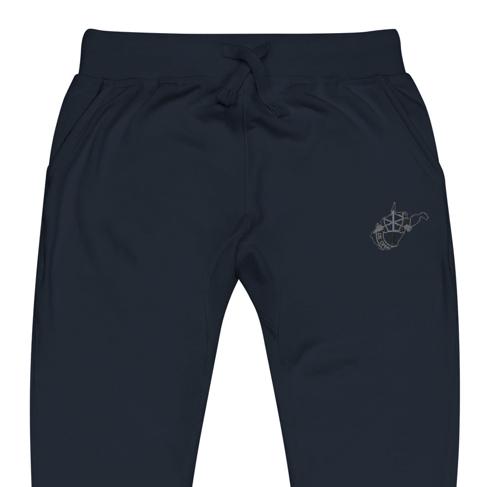 2-19 WV Crest Unisex fleece sweatpants