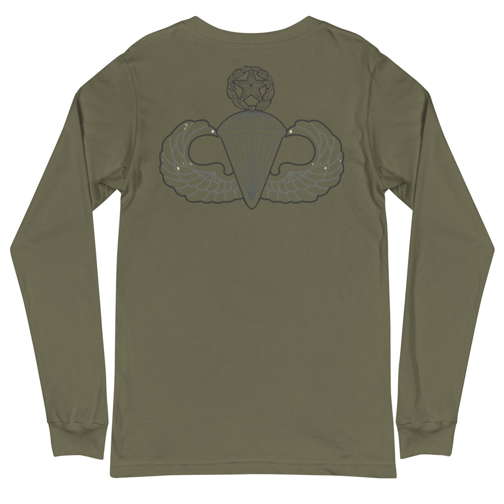 2-19 Master Parachutist Unisex Long Sleeve Tee