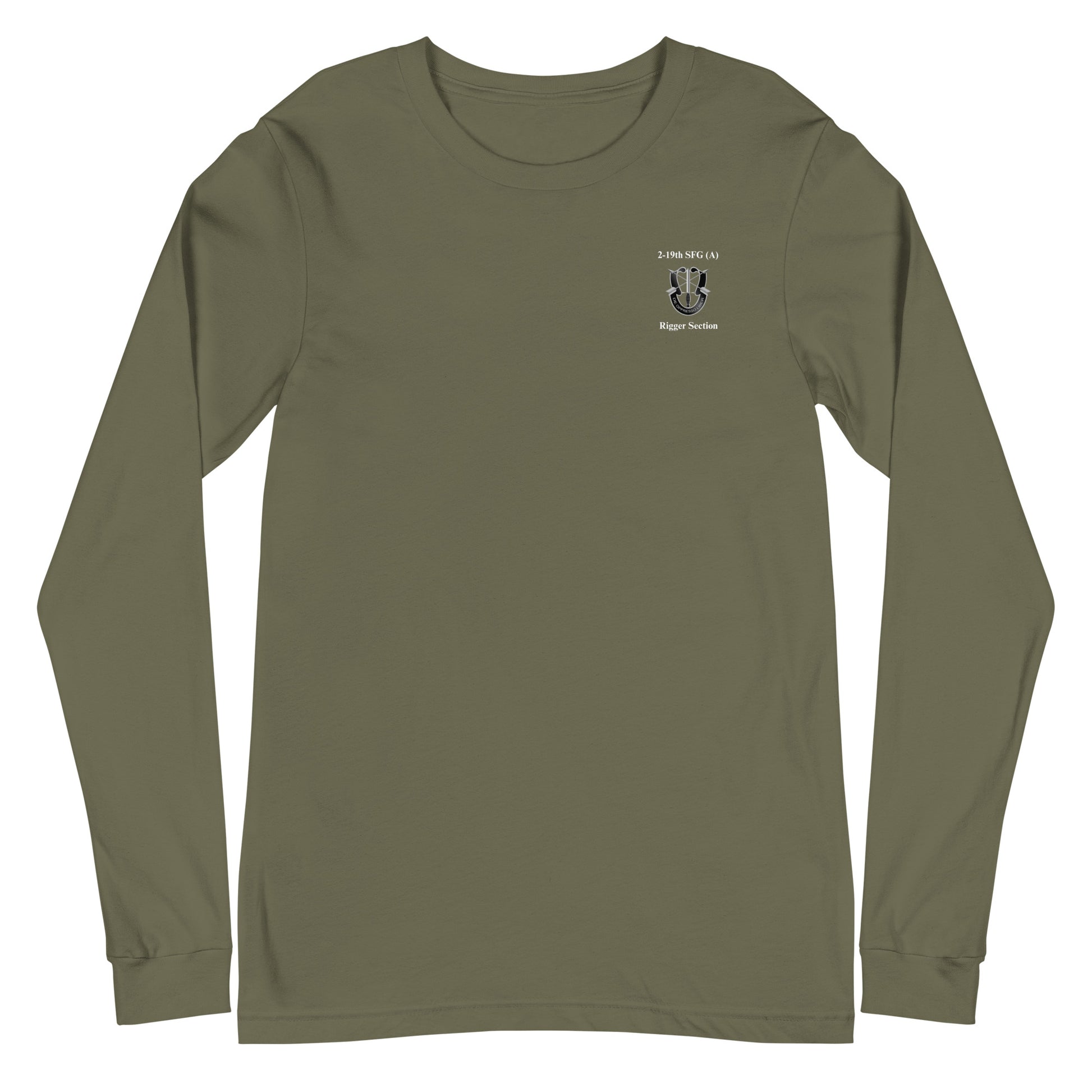 2-19 Rigger Section v1 Unisex Long Sleeve Tee