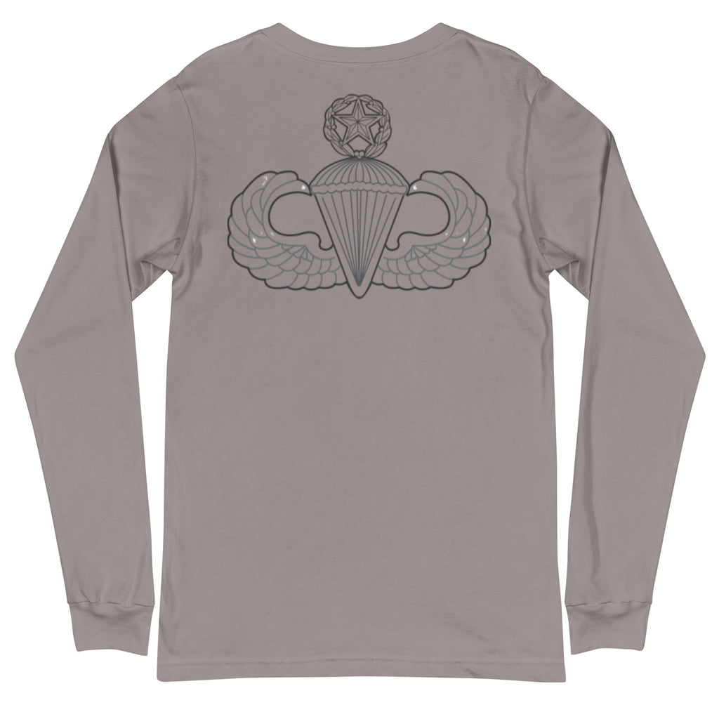 2-19 Master Parachutist Unisex Long Sleeve Tee