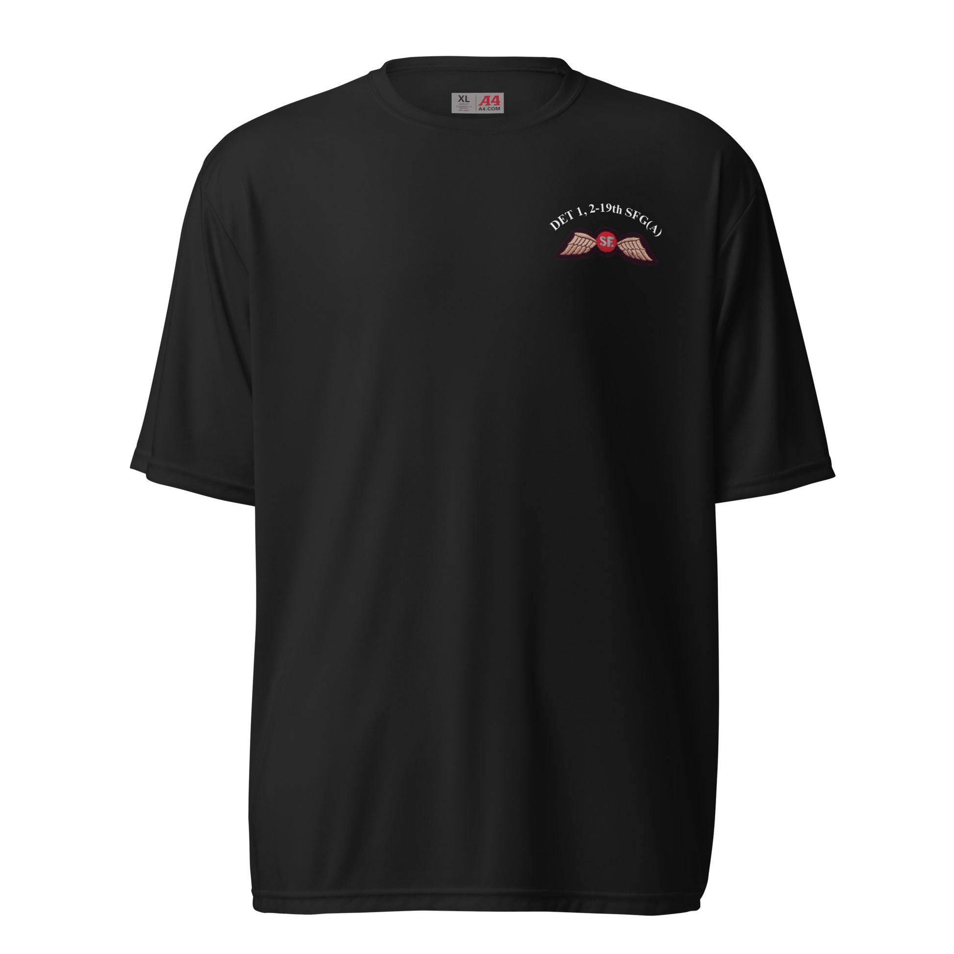 Training Team Moisture wicking Unisex performance crew neck t-shirt
