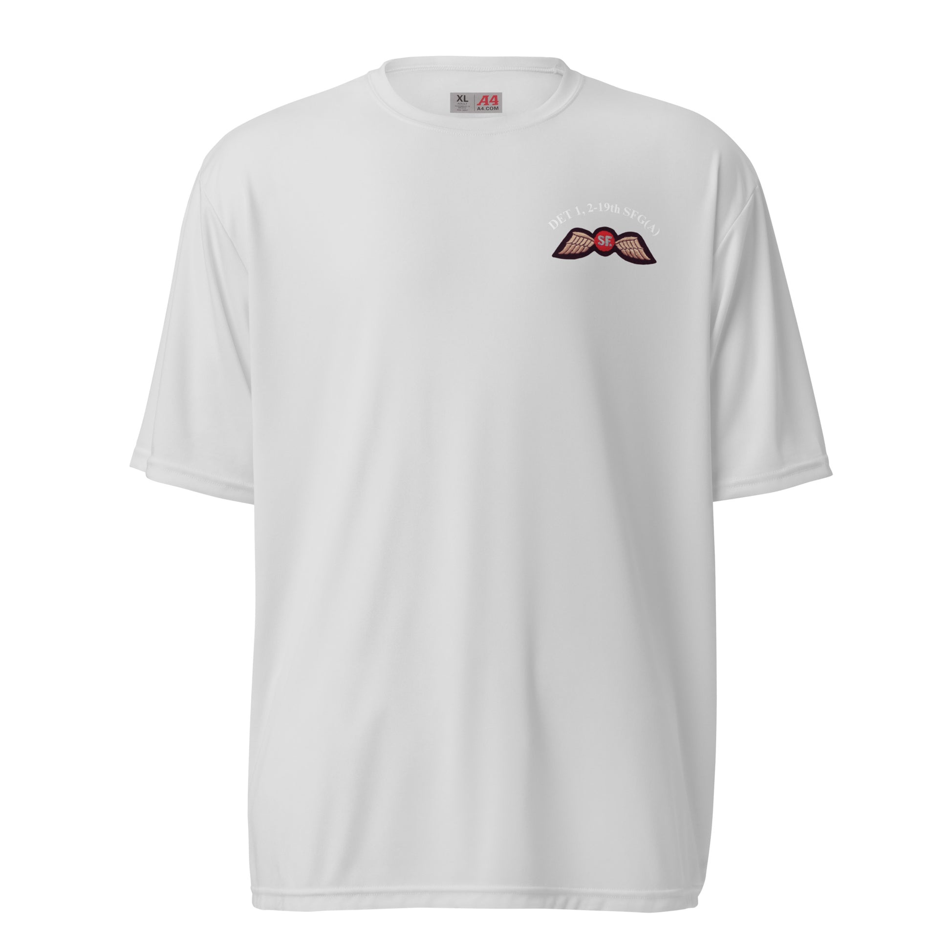 Training Team Moisture wicking Unisex performance crew neck t-shirt