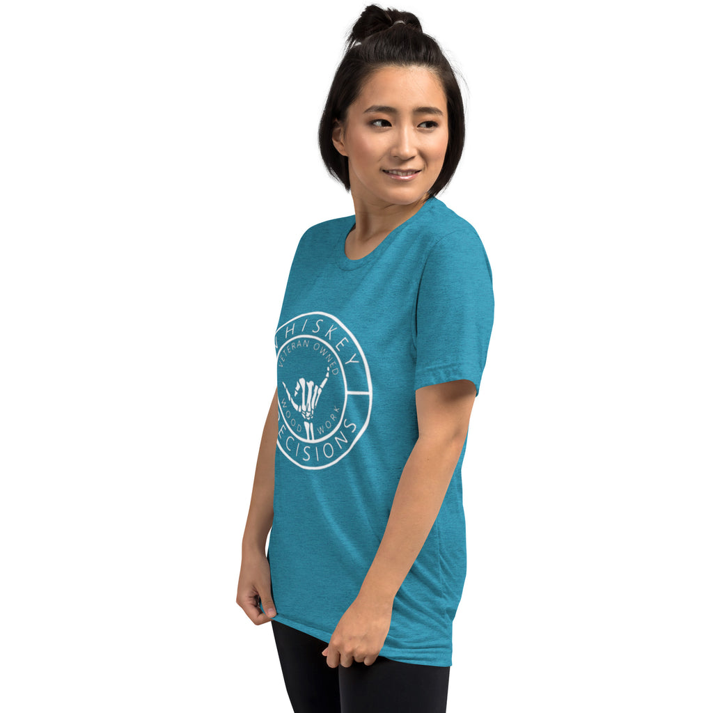 Whiskey Decisions Short sleeve t-shirt