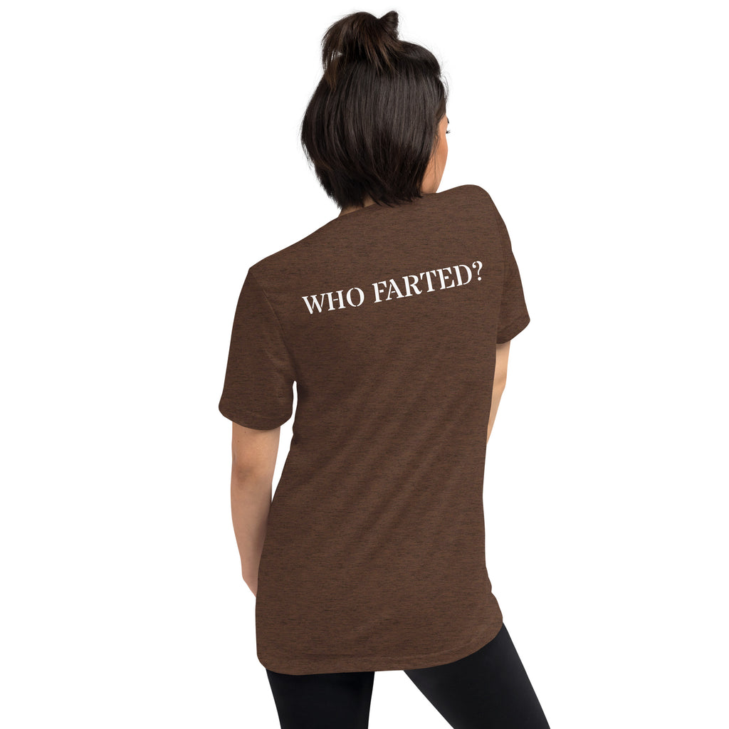 Who farted? Short sleeve t-shirt