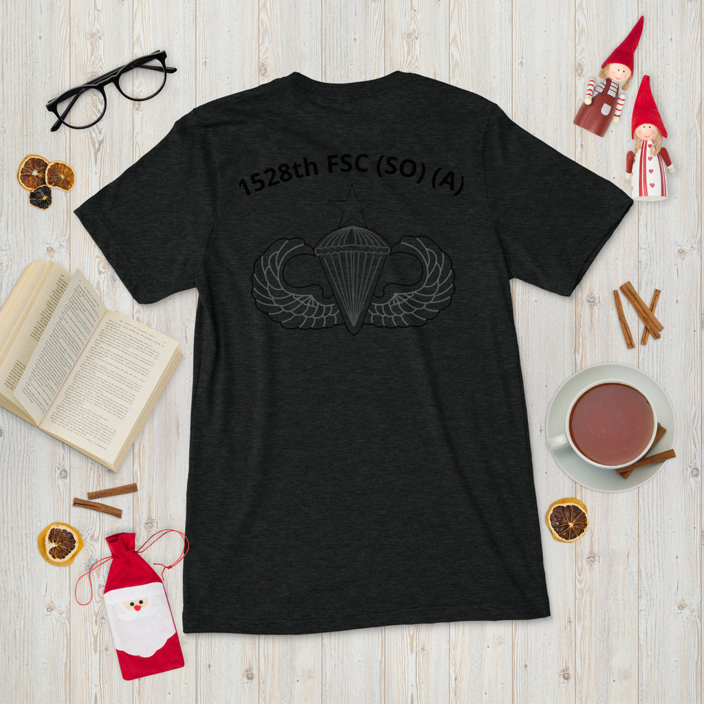 1528th Official Senior Jump Wings Short sleeve t-shirt