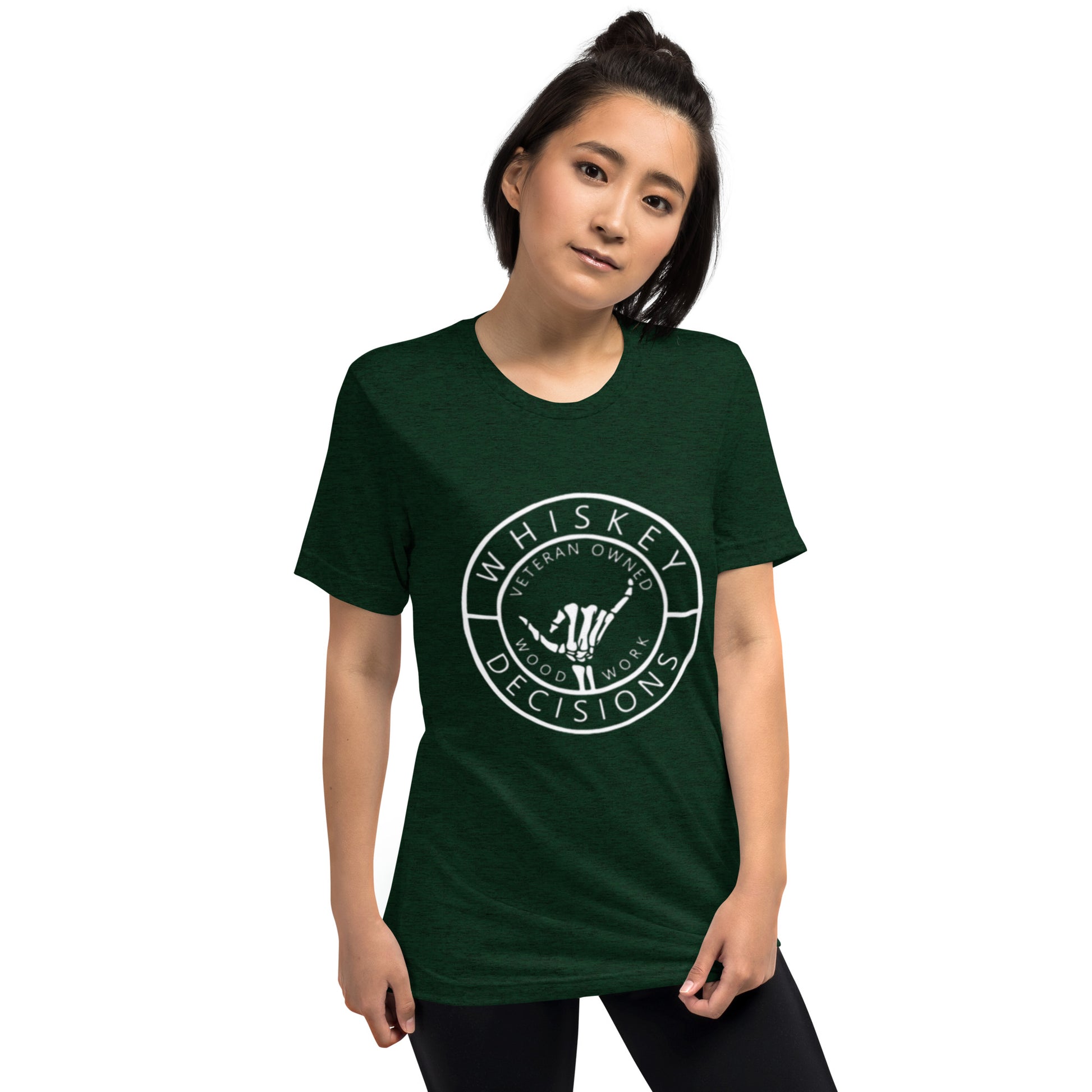 Whiskey Decisions Short sleeve t-shirt