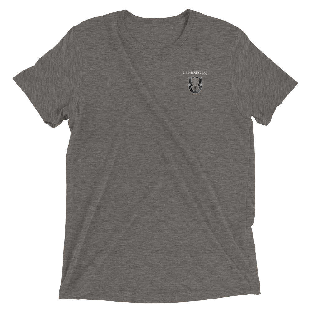 2-19th SF Crest WV shirt Short sleeve t-shirt