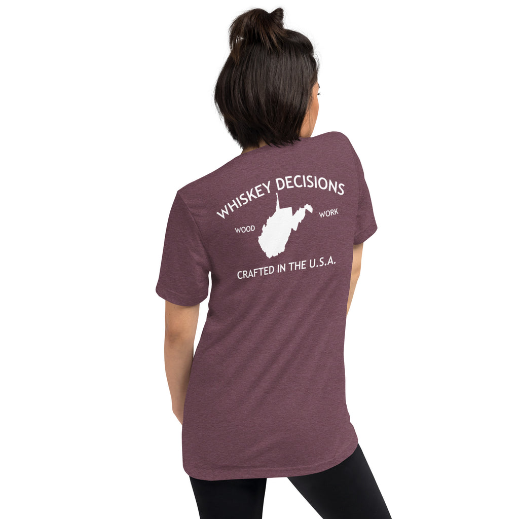 Whiskey Decisions Short sleeve t-shirt Hang Loose