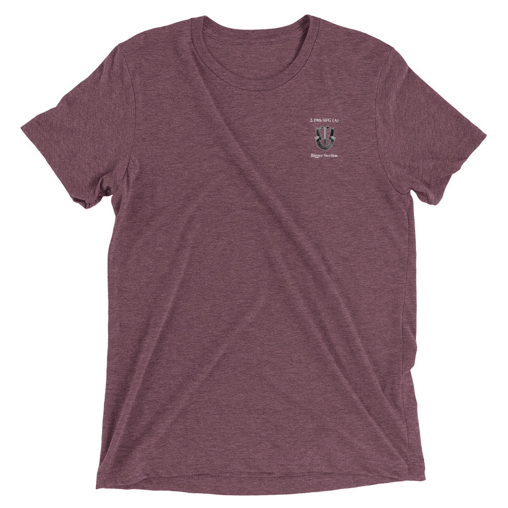 2-19th Rigger Section Short sleeve t-shirt