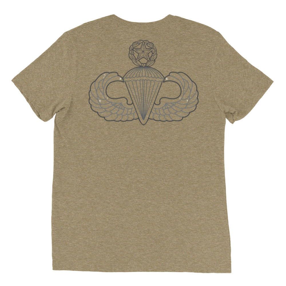 2-19 Master Parachutist badge Short sleeve t-shirt