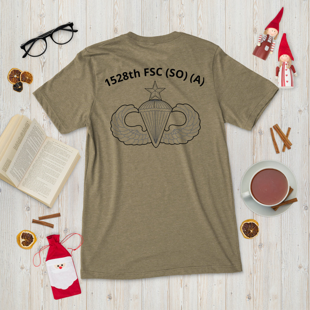 1528th Official Senior Jump Wings Short sleeve t-shirt