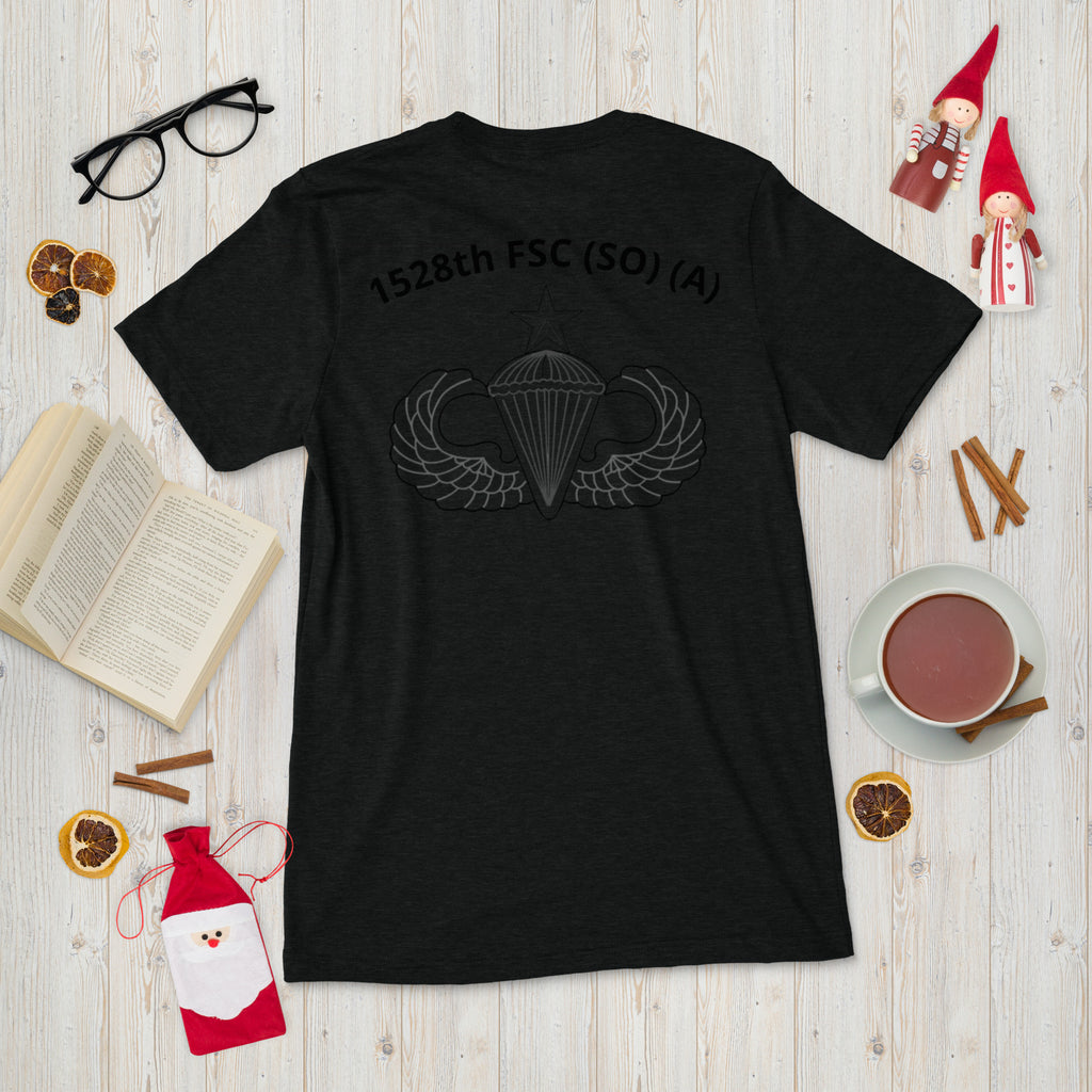 1528th Official Senior Jump Wings Short sleeve t-shirt