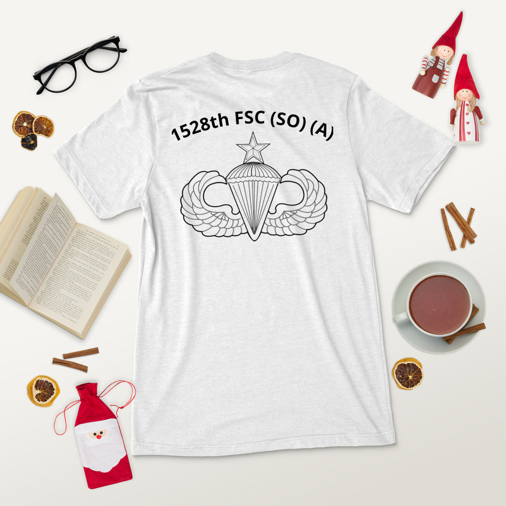 1528th Official Senior Jump Wings Short sleeve t-shirt