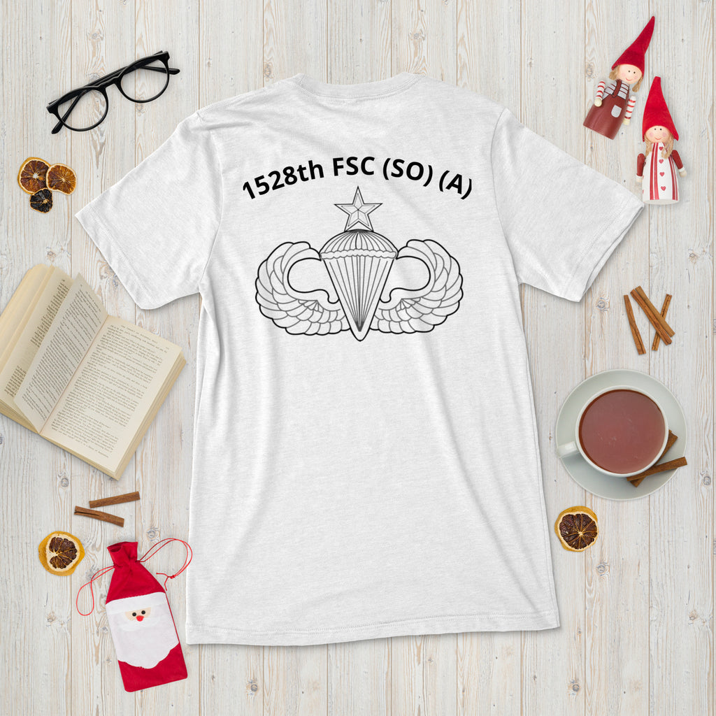 1528th Official Senior Jump Wings Short sleeve t-shirt