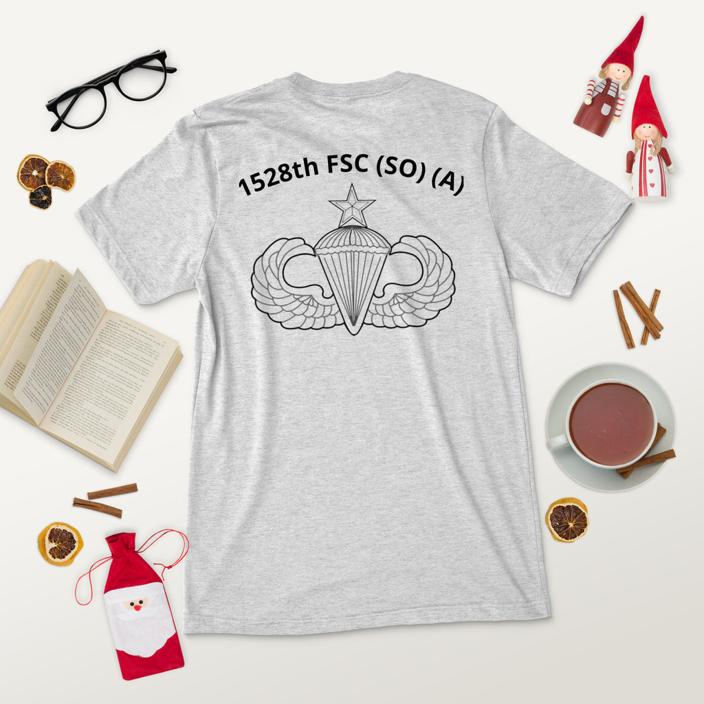 1528th Official Senior Jump Wings Short sleeve t-shirt