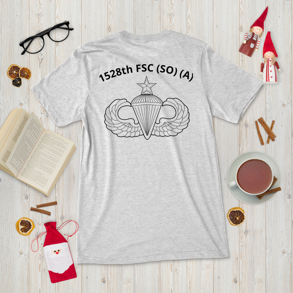 1528th Official Senior Jump Wings Short sleeve t-shirt
